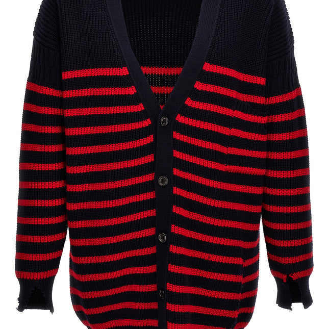Marni Multicolor Virgin Wool Cardigan