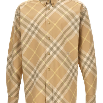 Burberry Beige Cotton Blouse