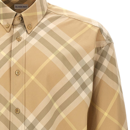 Burberry Beige Cotton Blouse