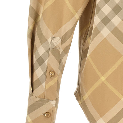 Burberry Beige Cotton Blouse