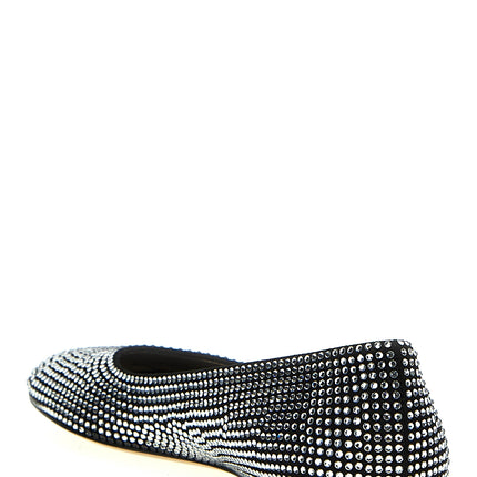 Loewe Black Goatskin Ballet Flats