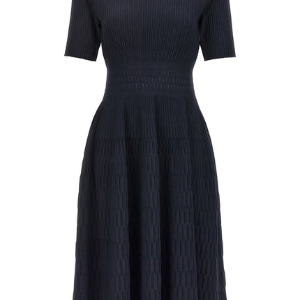 ANTONINO VALENTI Blue Viscose Midi Dress