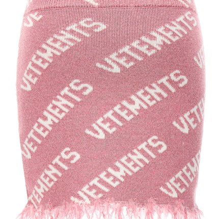 Vetements Multicolor Viscose Long Skirt