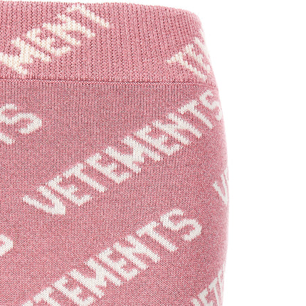 Vetements Multicolor Viscose Long Skirt