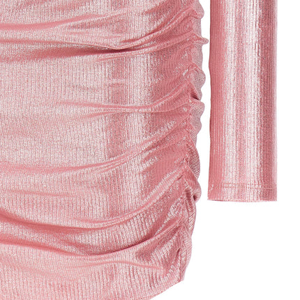 The Andamane Multicolor Mohair Short Dress
