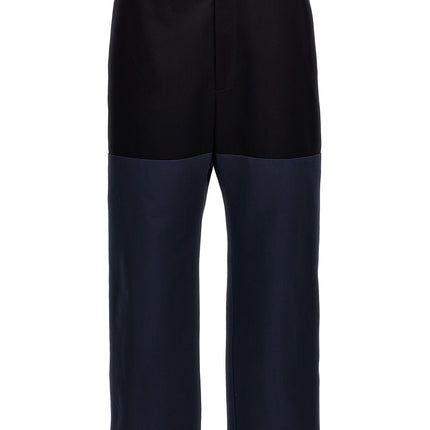 Thom Browne Blue Cotton Casual Pants