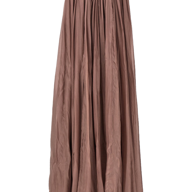 Rick Owens Multicolor Silk Long Dress