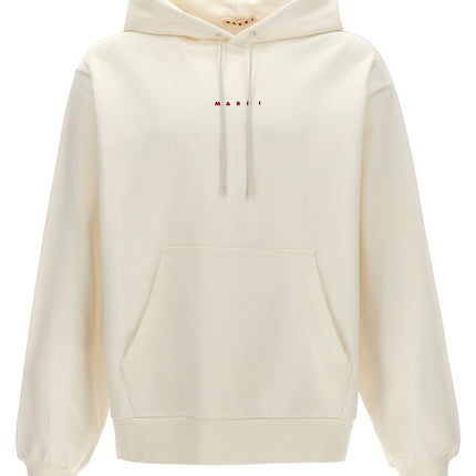 Marni White Cotton Sweatshirt