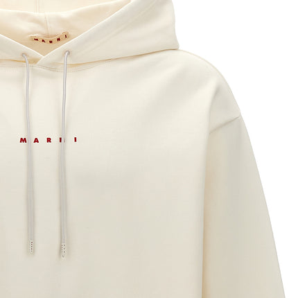 Marni White Cotton Sweatshirt