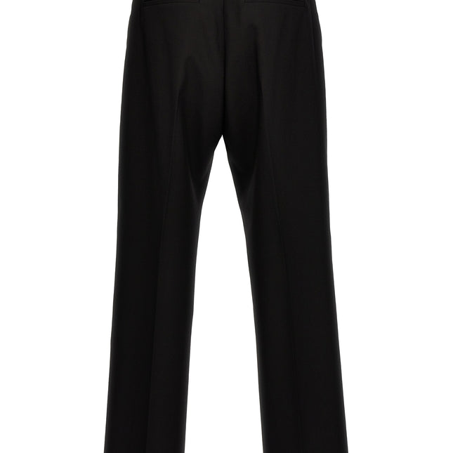 Valentino Garavani Black Virgin Wool Dress Pants