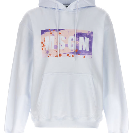 MSGM White Cotton Sweatshirt