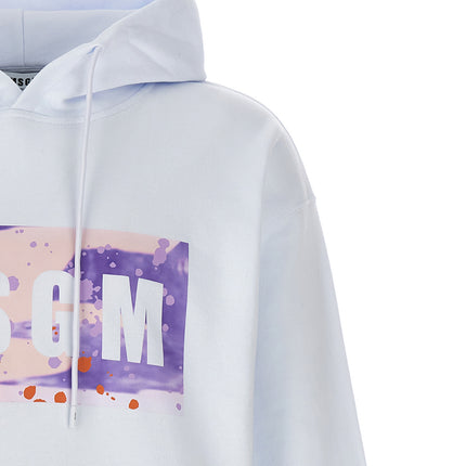 MSGM White Cotton Sweatshirt