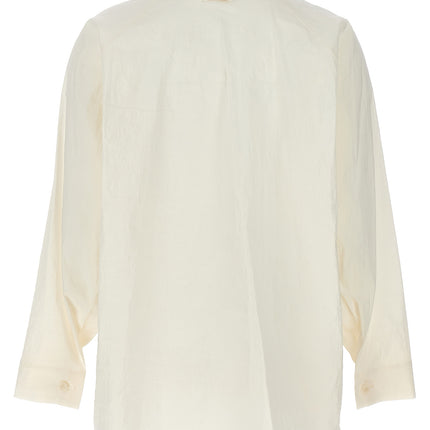 Issey Miyake White Fibers Blouse