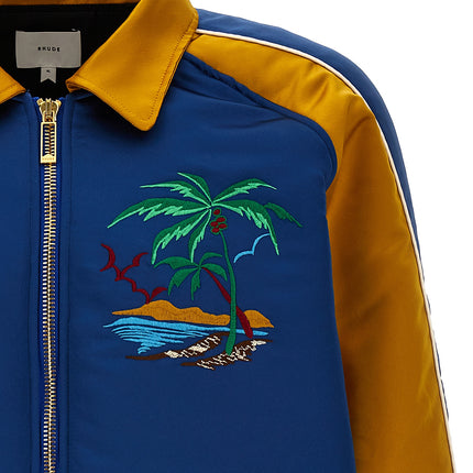 Rhude Multicolor Polyester Bomber