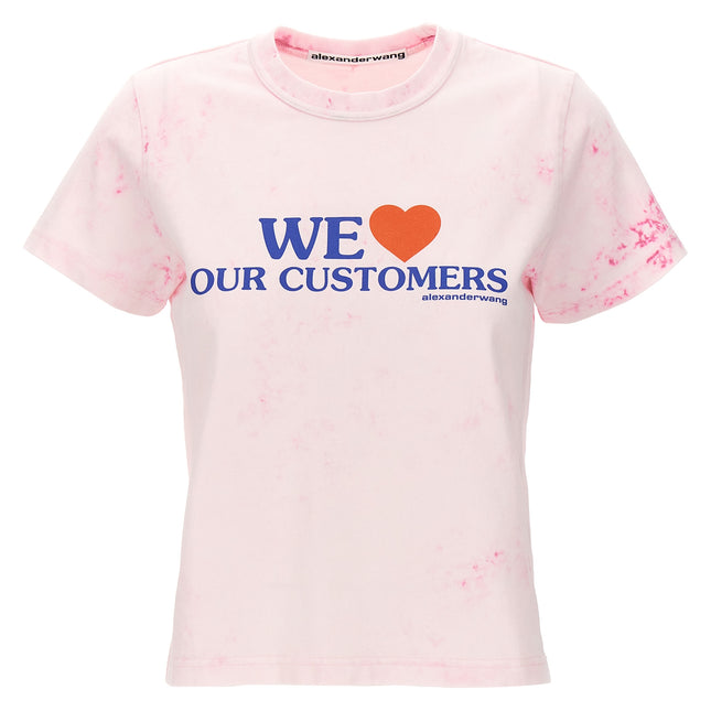 Alexander Wang Multicolor Cotton T-Shirt