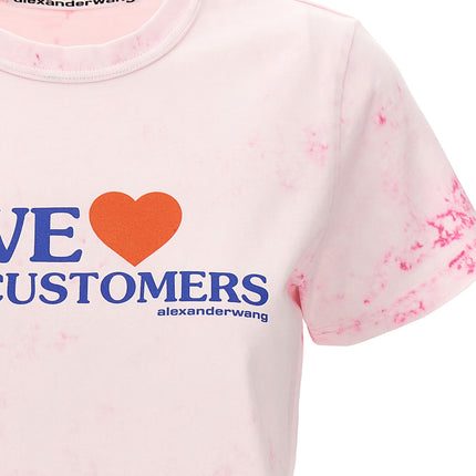 Alexander Wang Multicolor Cotton T-Shirt