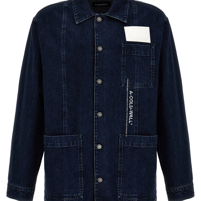 A-COLD-WALL* Blue Cotton Denim Jacket