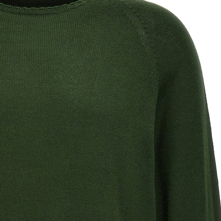 MA'RY'YA Bicolor Cotton Cardigan