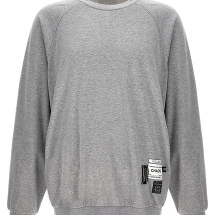 Undercover Gray Cotton Sweatshirt