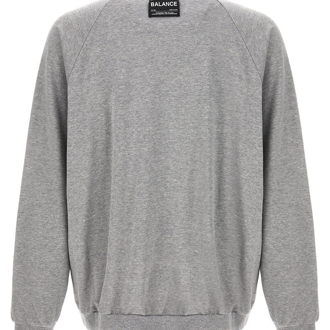 Undercover Gray Cotton Sweatshirt