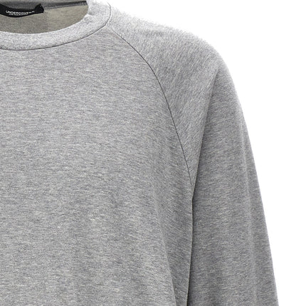 Undercover Gray Cotton Sweatshirt