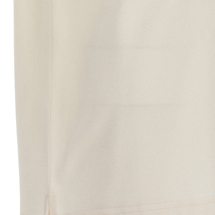 Palm Angels White Polyester Polo Shirt