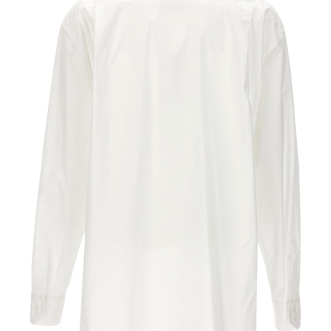 Moschino White Cotton Blouse