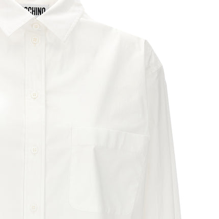 Moschino White Cotton Blouse