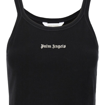 Palm Angels Bicolor Cotton Sport Bra