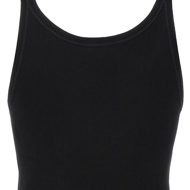 Palm Angels Bicolor Cotton Sport Bra
