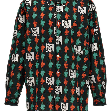 Comme Des Garçons Multicolor Cotton Blouse