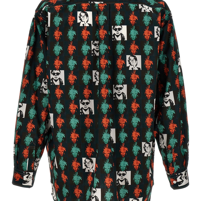 Comme Des Garçons Multicolor Cotton Blouse