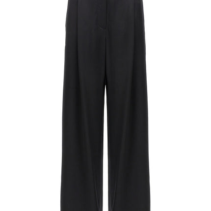 Max Mara Black Silk Casual Pants