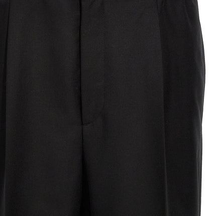 Fendi Black Virgin Wool Dress Pants