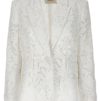 Zimmermann White Polyester Blazer