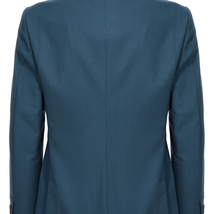 MAURIZIO MIRI Blue Wool Blazer