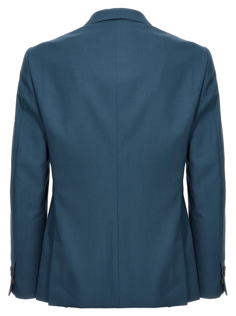 MAURIZIO MIRI Blue Wool Blazer