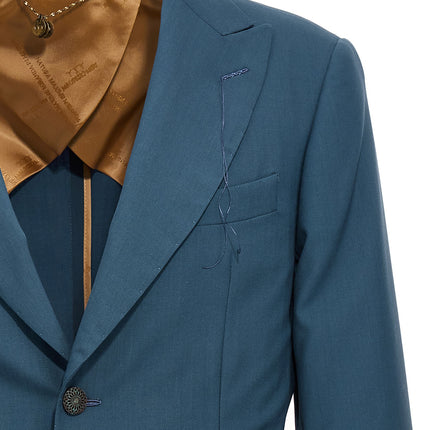 MAURIZIO MIRI Blue Wool Blazer