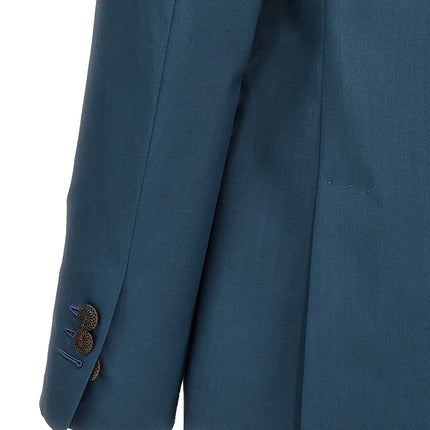 MAURIZIO MIRI Blue Wool Blazer