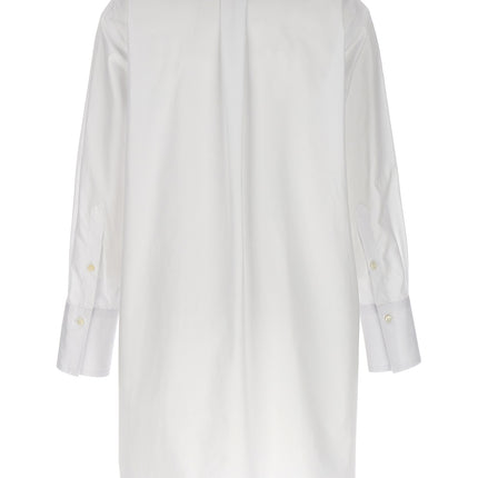 Alberto Biani White Cotton Blouse