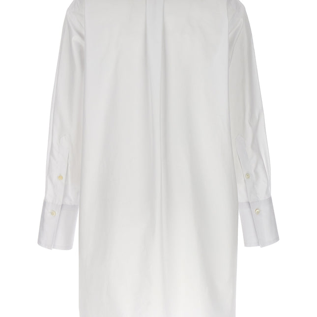Alberto Biani White Cotton Blouse