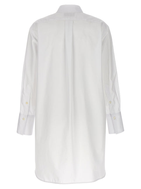 Alberto Biani White Cotton Blouse