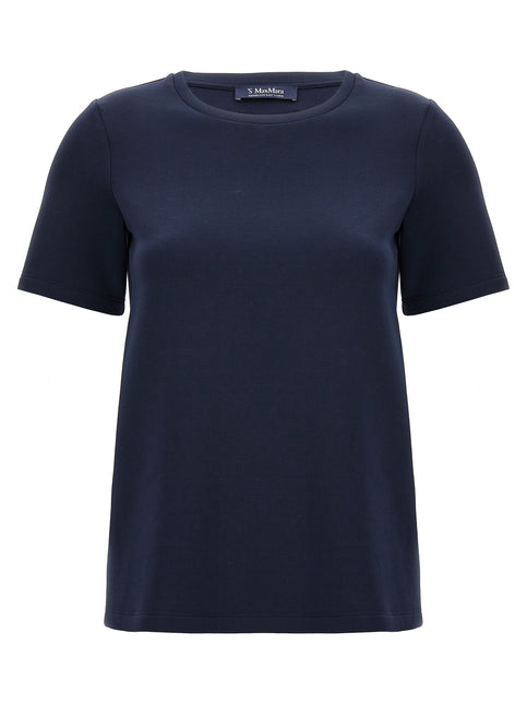 'S Max Mara Blue Cotton T-Shirt