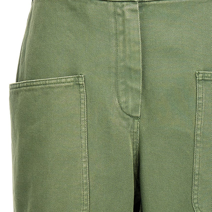 Max Mara Bicolor Cotton Casual Pants