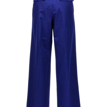 CELLAR DOOR Blue Cotton Casual Pants