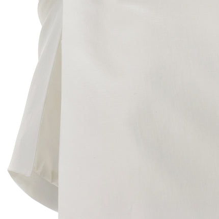 Sportmax White Cotton Blouse