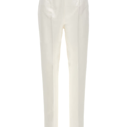 Sportmax White Acetate Dress Pants