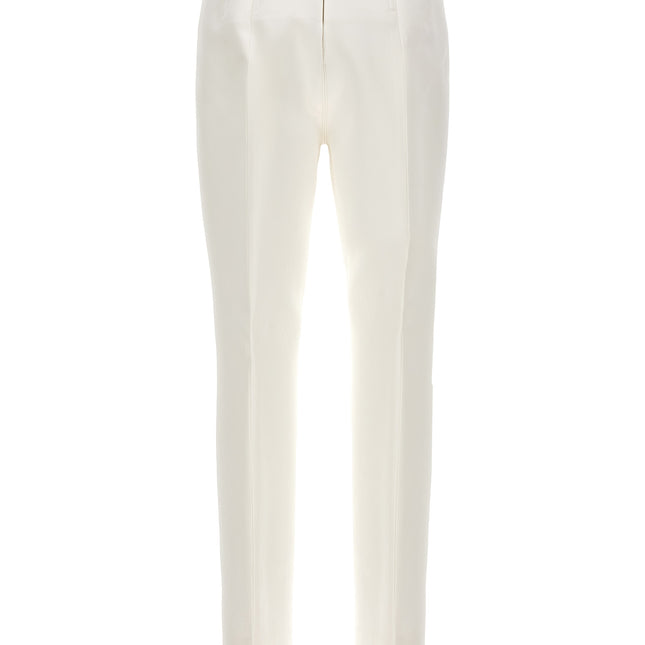 Sportmax White Acetate Dress Pants