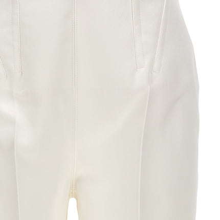 Sportmax White Acetate Dress Pants