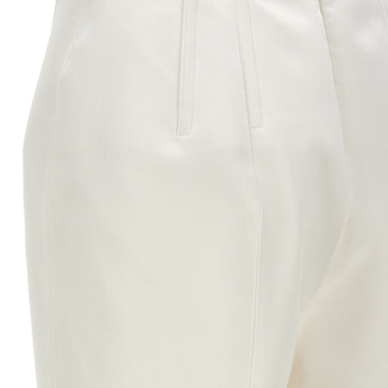 Sportmax White Acetate Dress Pants